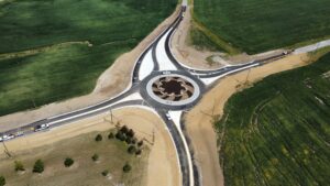 Mitchell-Dewitt roundabout opens - Marysville Journal Tribune