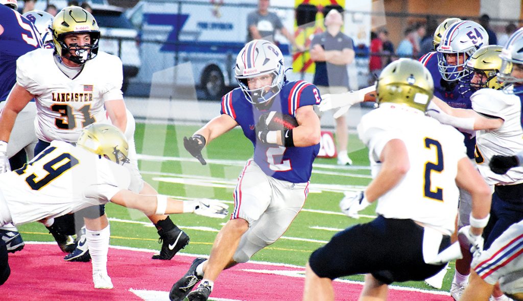 Monarch football team tops Lancaster for second win of 2026 campaign